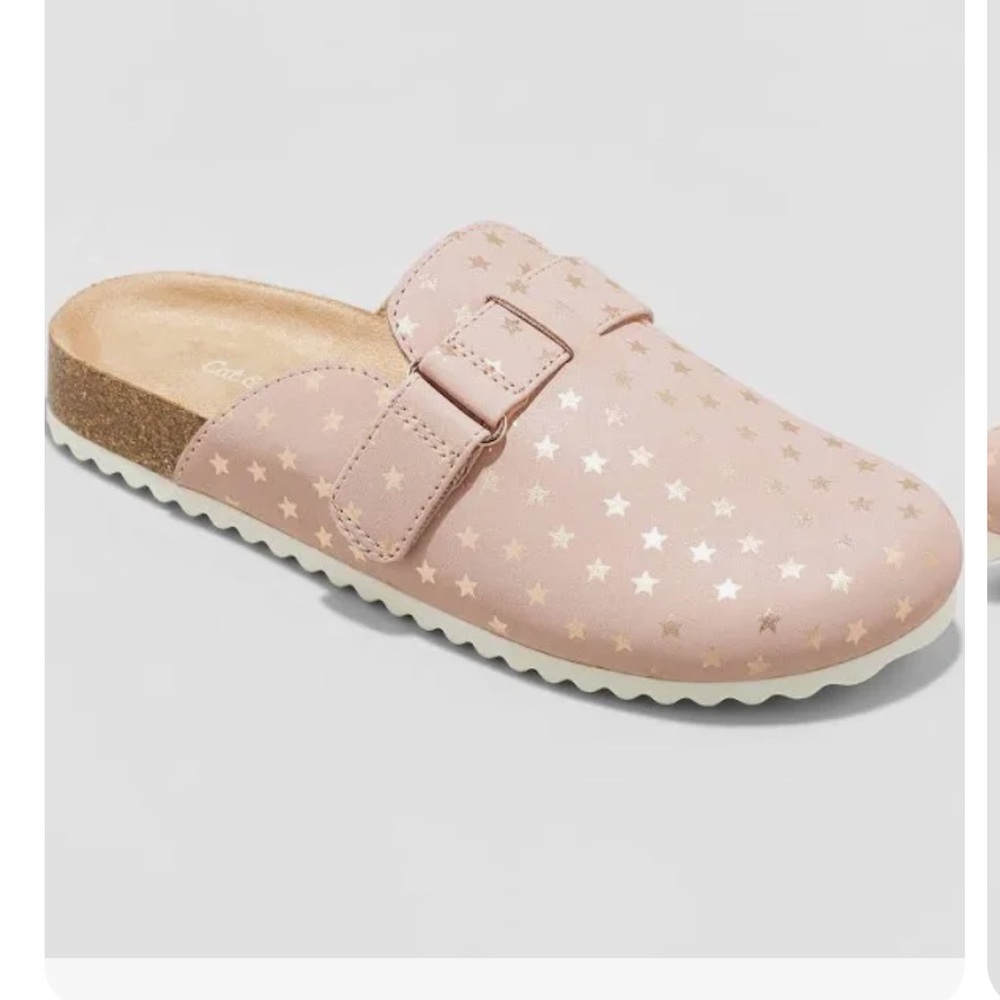 Cat & Jack Pink Star Slip-On Shoes